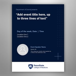 Speaker Event Flyer Template Version 1