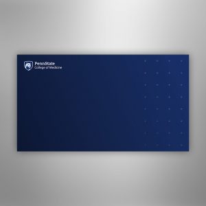 Penn State College of Medicine-branded Zoom background