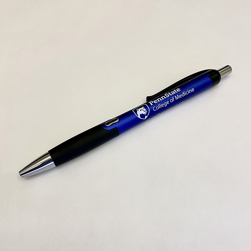 Pen with Penn State College of Medicine and Nittany Lion shield logo